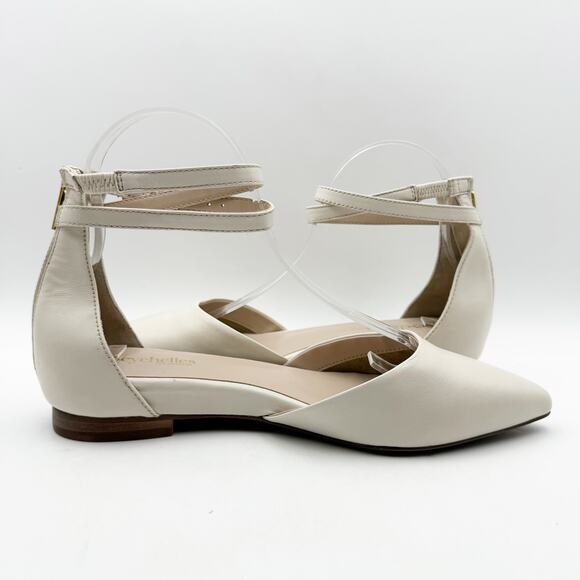 Seychelles Womens What a Girl Wants Flats US 8.5 M Off White Leather NWOB - Picture 4 of 12